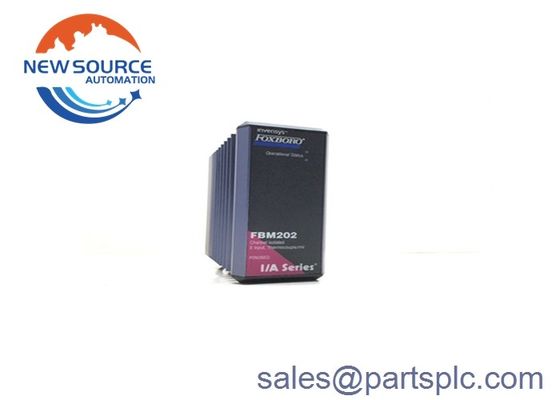 FBM202 Foxboro PLC DCS Thermocouple/MV Input Module I/O Connectors 200 Series Baseplate