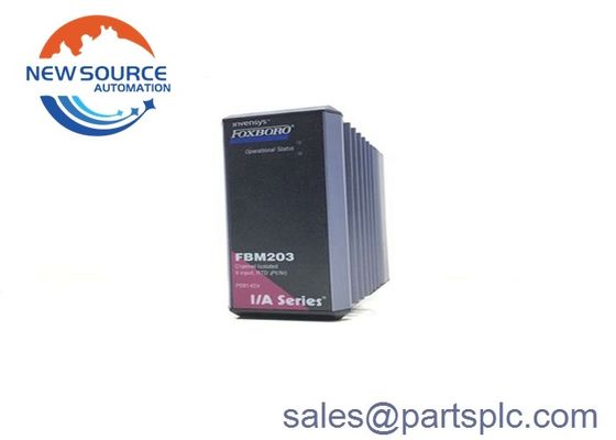 Foxboro FBM204 20 MA I/O Module Four 20 MA Dc Analog Input Output Channels